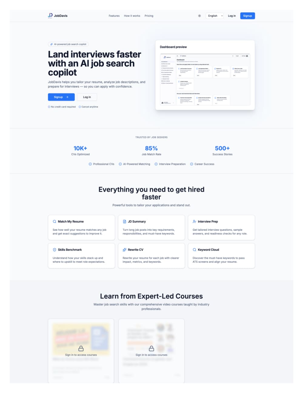 JobDavis screenshot 1